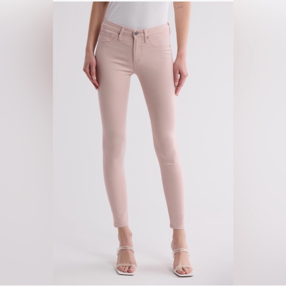 AG Adriano Goldschmied Farrah Ankle Seamless High Rise Skinny Jeans Size 24 New - Picture 2 of 10